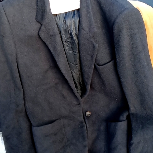 Vintage Burberry's Black Blazer - Picture 1 of 2